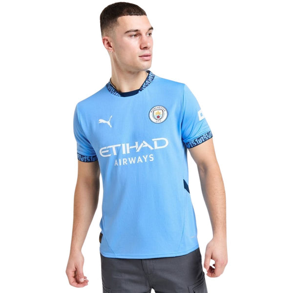 Camisa Manchester City 24/25 Home Puma Torcedor - Azul